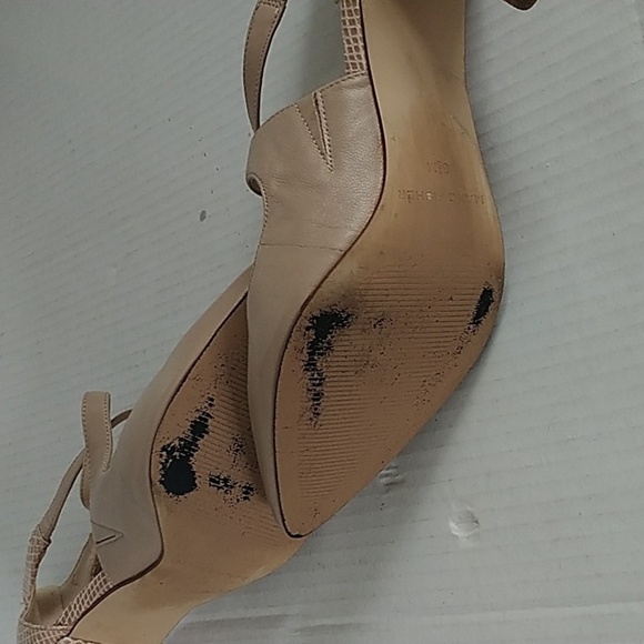 Marc Fisher Chris Cross Strappy Heels 8.5 M - Picture 8 of 9